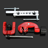 Kit di 3 utensili per flanging per tubi, taglia tubi, utensile di allargamento, utensili per la refrigerazione